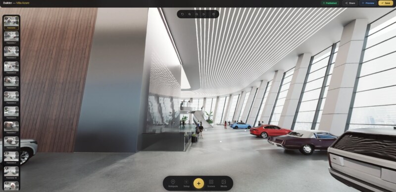 360 Virtual Tour Viewer