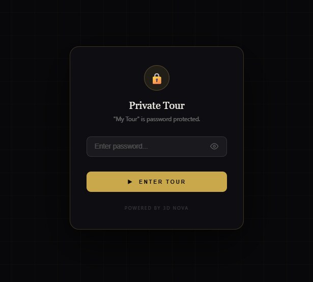 Password Protection Screen